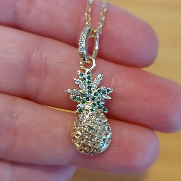 Mandala retro style pineapple charm - Picture 2 of 3